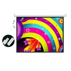 Dopah Motorized Projection Screen 180"D (108" X 144")